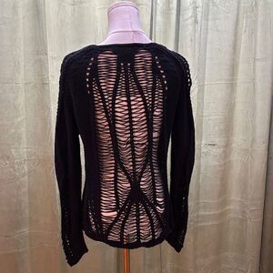 Generation Love Black Knit Sweater, XS